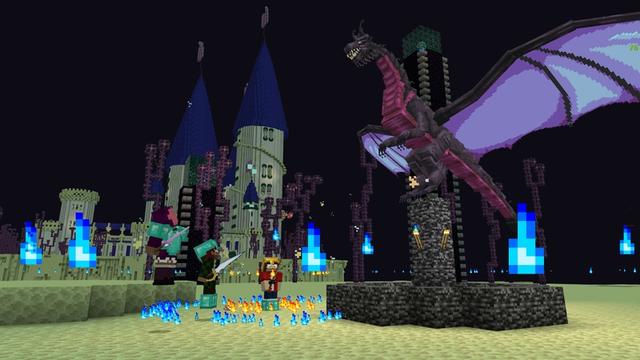Screenshot of the Minecraft Bedrock Marketplace product One Block Anime created by Builders Horizon.