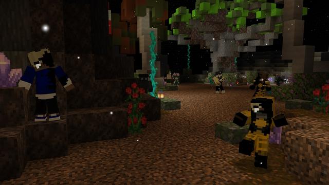 Screenshot of the Minecraft Bedrock Marketplace product One Block Backrooms created by Builders Horizon.