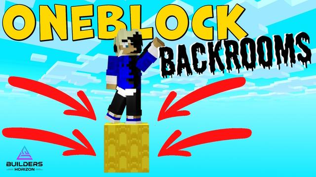 Thumbnail of the Minecraft Bedrock Marketplace product One Block Backrooms created by Builders Horizon.