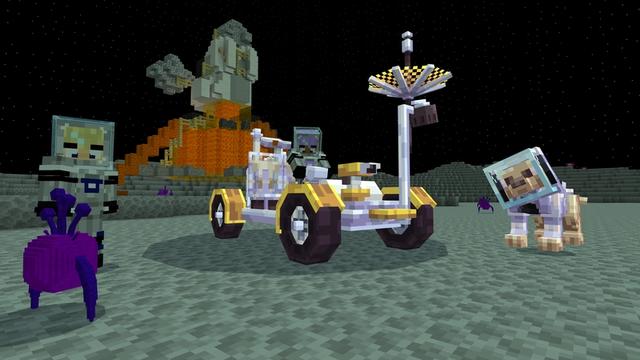 Screenshot of the Minecraft Bedrock Marketplace product One Block Space created by Builders Horizon.