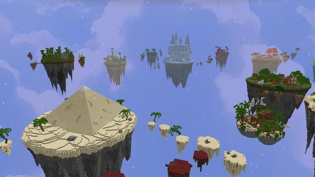 Screenshot of the Minecraft Bedrock Marketplace product One Block created by Builders Horizon.