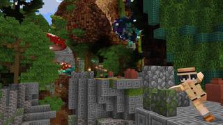 Screenshot of the Minecraft Bedrock Marketplace product Parkour created by Builders Horizon.