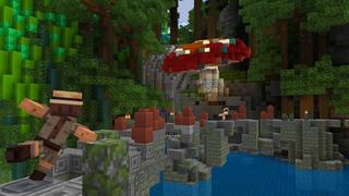 Screenshot of the Minecraft Bedrock Marketplace product Parkour created by Builders Horizon.