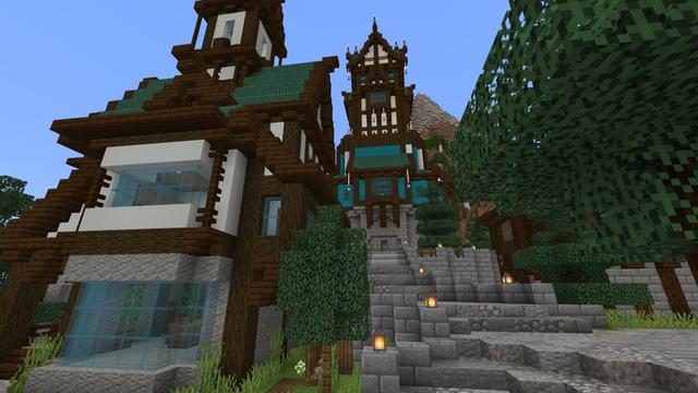 Screenshot of the Minecraft Bedrock Marketplace product Port Side created by Builders Horizon.