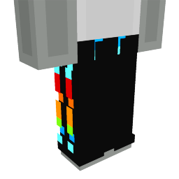 Thumbnail of the Minecraft Bedrock Marketplace product Rainbow Hacker Pants! created by Builders Horizon.