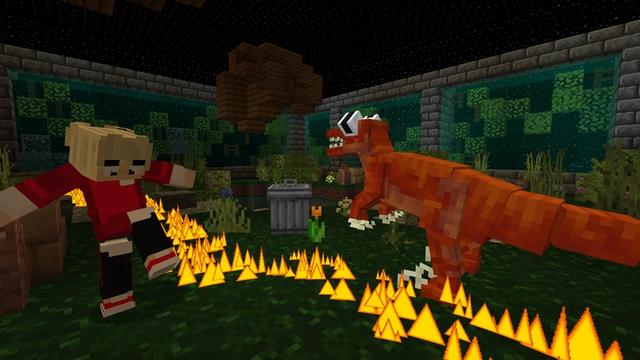 Screenshot of the Minecraft Bedrock Marketplace product Rainbow Pet Friends created by Builders Horizon.