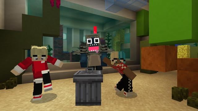 Screenshot of the Minecraft Bedrock Marketplace product Rainbow Pet Friends created by Builders Horizon.