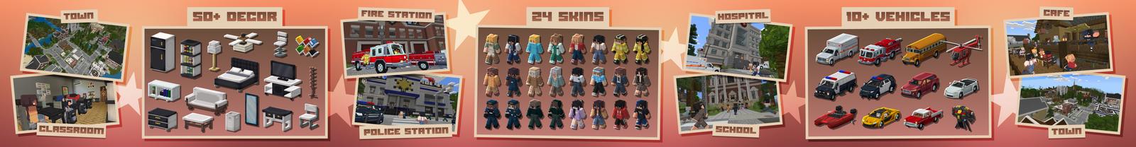 Panorama of the Minecraft Bedrock Marketplace product Roleplay created by Builders Horizon.