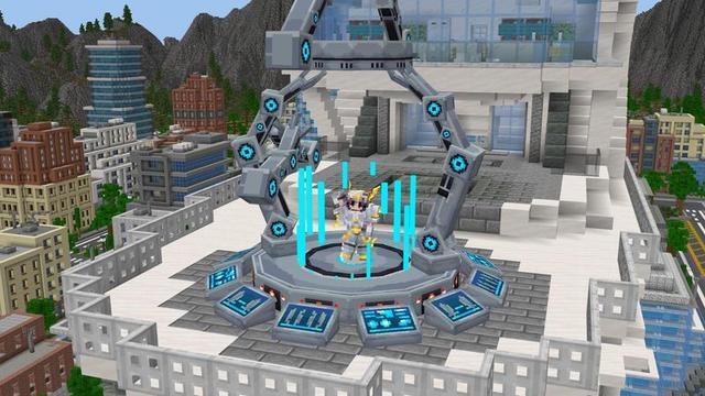 Screenshot of the Minecraft Bedrock Marketplace product Superheroes Add-On created by Builders Horizon.