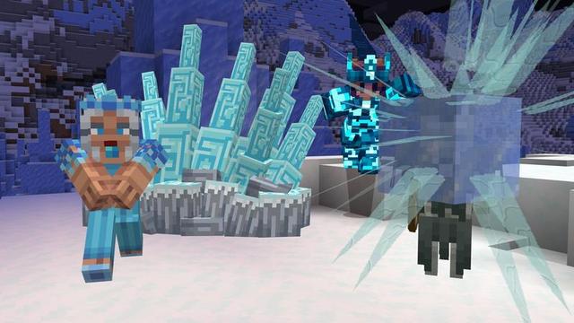 Screenshot of the Minecraft Bedrock Marketplace product Superheroes Add-On created by Builders Horizon.