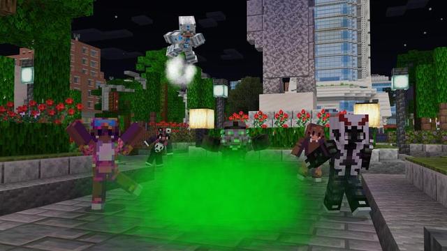 Screenshot of the Minecraft Bedrock Marketplace product Superheroes Add-On created by Builders Horizon.