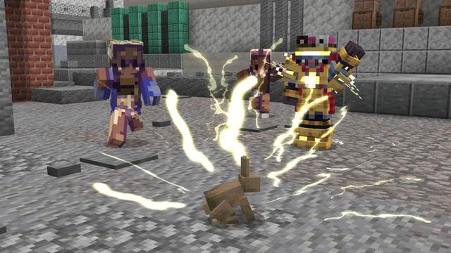 Screenshot of the Minecraft Bedrock Marketplace product Superheroes Add-On created by Builders Horizon.