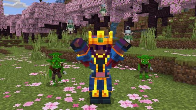 Screenshot of the Minecraft Bedrock Marketplace product Superheroes Add-On created by Builders Horizon.