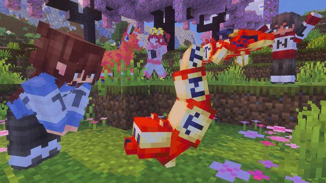 Screenshot of the Minecraft Bedrock Marketplace product TNT+ Add-On created by Builders Horizon.