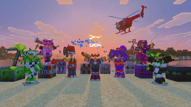 Screenshot of the Minecraft Bedrock Marketplace product TNT+ Add-On created by Builders Horizon.