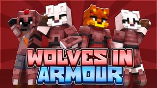 Thumbnail of the Minecraft Bedrock Marketplace product Wolves in Armour created by Builders Horizon.