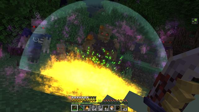 Screenshot of the Minecraft Bedrock Marketplace product ZOMBIES Add-On created by Builders Horizon.