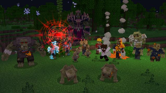 Screenshot of the Minecraft Bedrock Marketplace product ZOMBIES Add-On created by Builders Horizon.