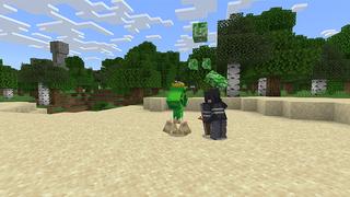 Screenshot of the Minecraft Bedrock Marketplace product Advanced Creepers created by Bunny Studios.