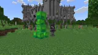 Screenshot of the Minecraft Bedrock Marketplace product Advanced Creepers created by Bunny Studios.