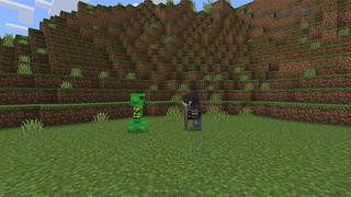 Screenshot of the Minecraft Bedrock Marketplace product Advanced Creepers created by Bunny Studios.