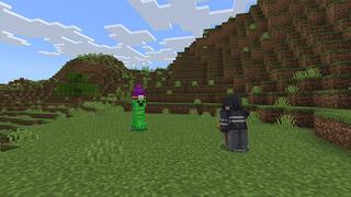 Screenshot of the Minecraft Bedrock Marketplace product Advanced Creepers created by Bunny Studios.
