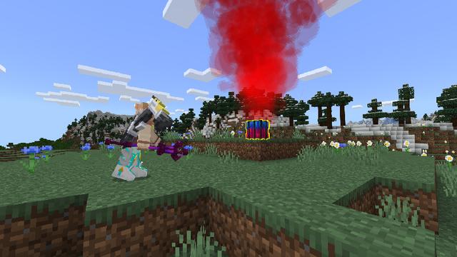 Screenshot of the Minecraft Bedrock Marketplace product AirDrop Add-On created by Bunny Studios.