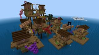 Screenshot of the Minecraft Bedrock Marketplace product Aquatic Life Millionaire created by Bunny Studios.