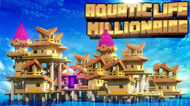 Thumbnail of the Minecraft Bedrock Marketplace product Aquatic Life Millionaire created by Bunny Studios.