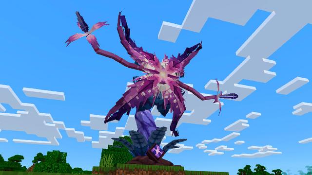 Screenshot of the Minecraft Bedrock Marketplace product Arcane Creatures Add-On created by Bunny Studios.
