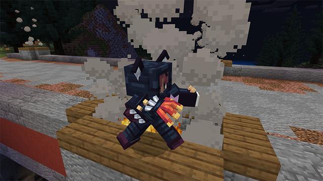 Screenshot of the Minecraft Bedrock Marketplace product Be A Werepanther created by Bunny Studios.