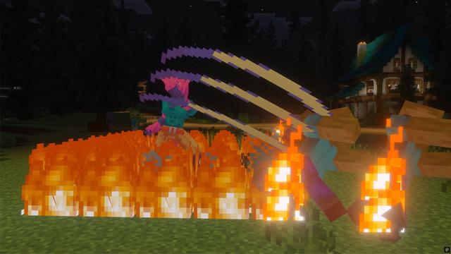 Screenshot of the Minecraft Bedrock Marketplace product Be A Werepanther created by Bunny Studios.