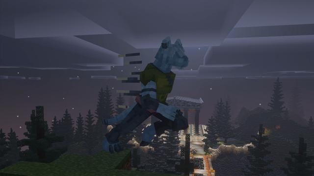 Screenshot of the Minecraft Bedrock Marketplace product Be A Werepanther created by Bunny Studios.