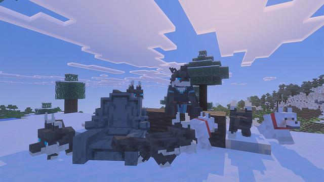 Screenshot of the Minecraft Bedrock Marketplace product Become an Animal Add-On created by Bunny Studios.