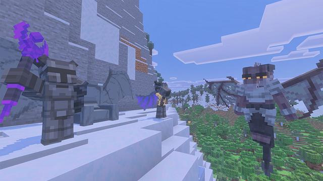 Screenshot of the Minecraft Bedrock Marketplace product Become an Animal Add-On created by Bunny Studios.