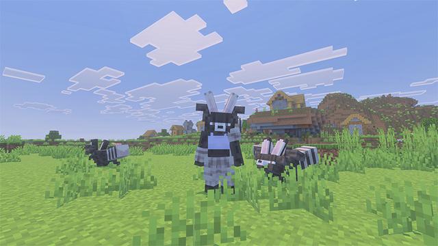 Screenshot of the Minecraft Bedrock Marketplace product Become an Animal Add-On created by Bunny Studios.