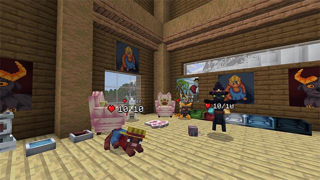 Screenshot of the Minecraft Bedrock Marketplace product Cat Expansion Add-On created by Bunny Studios.