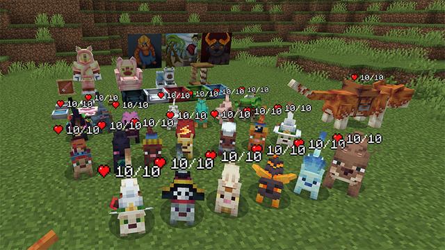 Screenshot of the Minecraft Bedrock Marketplace product Cat Expansion Add-On created by Bunny Studios.