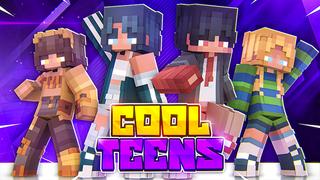Thumbnail of the Minecraft Bedrock Marketplace product Cool Teens created by Bunny Studios.