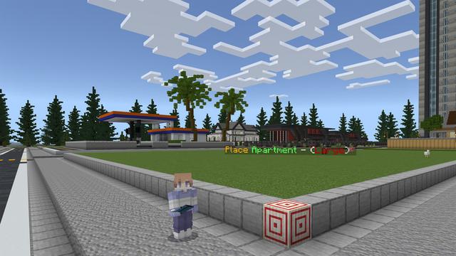 Screenshot of the Minecraft Bedrock Marketplace product Craftable City created by Bunny Studios.