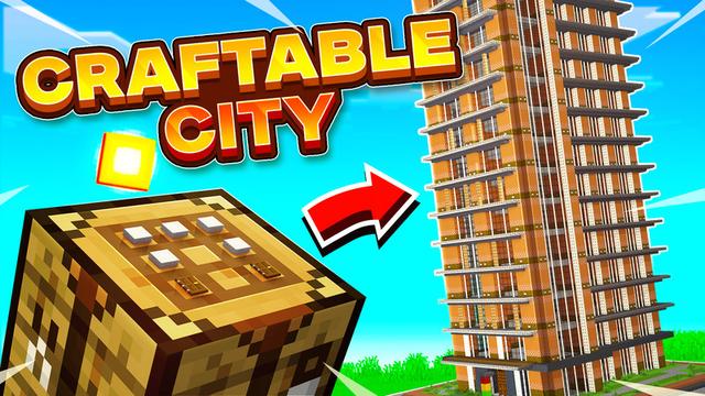 Thumbnail of the Minecraft Bedrock Marketplace product Craftable City created by Bunny Studios.