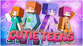 Thumbnail of the Minecraft Bedrock Marketplace product Cutie Teens created by Bunny Studios.