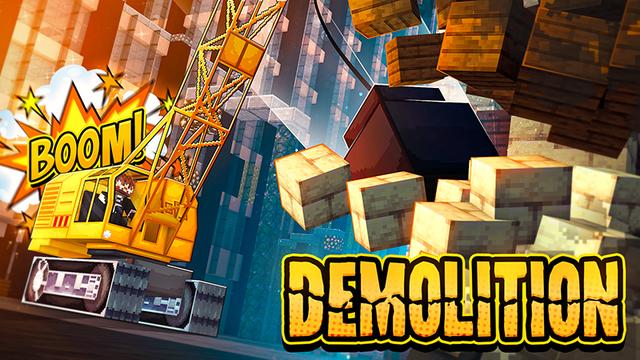 Thumbnail of the Minecraft Bedrock Marketplace product Demolition created by Bunny Studios.