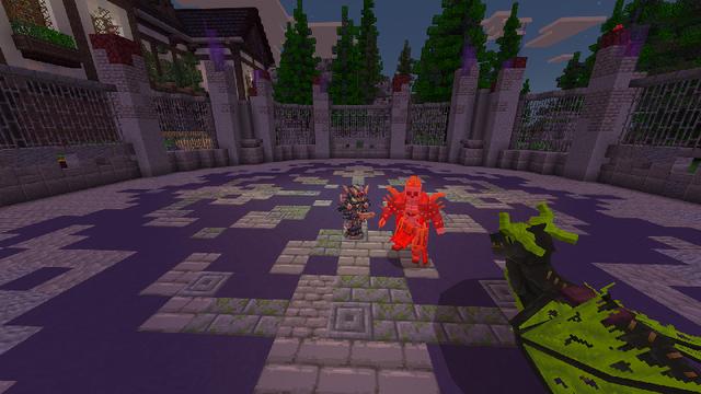 Screenshot of the Minecraft Bedrock Marketplace product Dragons created by Bunny Studios.
