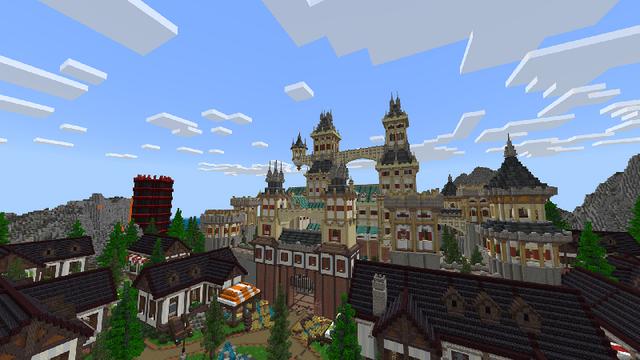 Screenshot of the Minecraft Bedrock Marketplace product Dragons created by Bunny Studios.