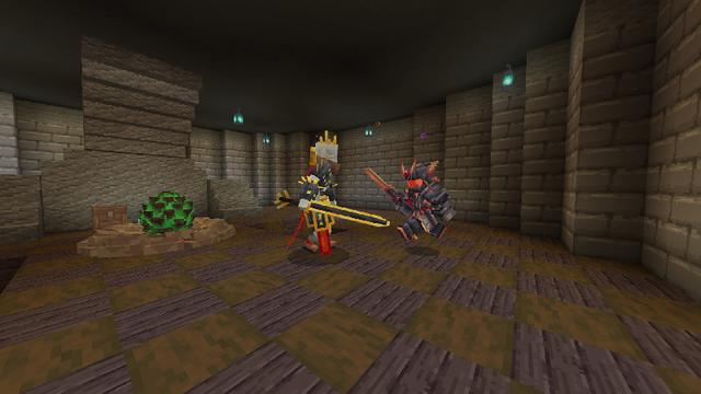 Screenshot of the Minecraft Bedrock Marketplace product Dragons created by Bunny Studios.