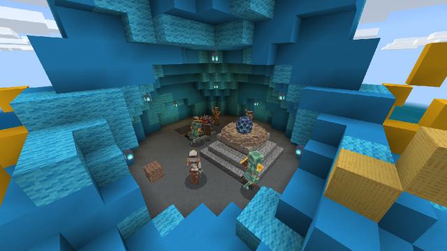 Screenshot of the Minecraft Bedrock Marketplace product Dragons created by Bunny Studios.