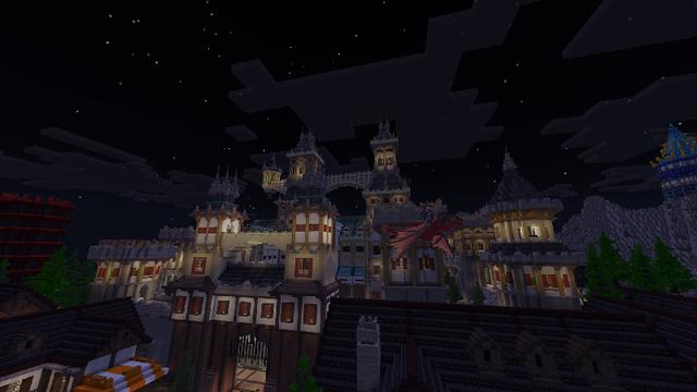 Screenshot of the Minecraft Bedrock Marketplace product Dragons created by Bunny Studios.