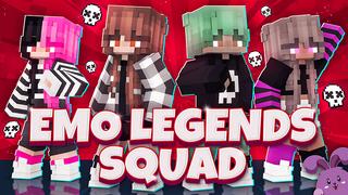 Thumbnail of the Minecraft Bedrock Marketplace product Emo Legends Squad created by Bunny Studios.