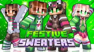 Thumbnail of the Minecraft Bedrock Marketplace product Festive Sweaters created by Bunny Studios.